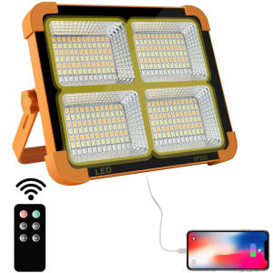 CKS MALL 160LED Solar Light Outdoor Waterproof Emergency Lights Rechargeable USB Lamp Flashlight Camping Headlight