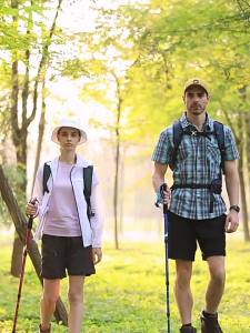 Pelliot Outdoor Trekking Pole Hiking Telescopic Aluminum Alloy Walking Stick Climbing Gear Telescopic Lightweight Portable [ Free Shipping ]