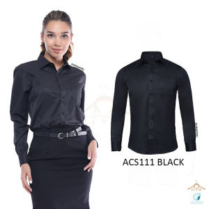 ✅ LMK【Ultifresh】high quality Corporate long sleeve formal shirt - cotton+polyester ACS11│Beam│White│Black│Maroon│Light Blue│Light Pink @LMK APPAREL