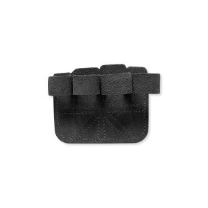 GS 1PCS/ 1 Pair Cowhide Leather Weight Lifting Gloves 9 Colors Anti-Slip Palm Pad Gym Glove