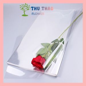 Giấy gói hoa trong suốt loại dày 4.7s (50 TỜ) gói quà bọc đồ vật dày dặn