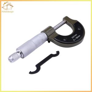 Practical Measurement Micrometer Carbon Steel Gauge Micrometer Precise Tools Outside Micrometers Accessories Accurate Measuring Tool
