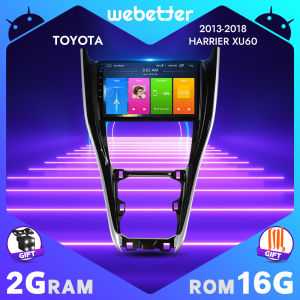 WeBetter TopNavi Android 10inch Touch Screen Car Radio Audio Video Stereo Player For Toyota Harrier XU60 2013/2014/2015/2016/2017/2018 With Bluetooth SWC MirrorLink Split Screen PIP GPS Navigation