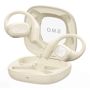 WiWU O100 OpenBuds Wireless Earbuds | Open-Ear Design | 16mm Dynamic Driver | Bluetooth 5.3 | 30H Playtime | IPX5 Waterproof | Type-C Fast Charging | Ergonomic for Running & Gym