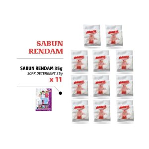 [ LAUNDRY DOBI ] Soak Laundry Detergent Anti-Smell SABUN RENDAM BAJU Bersih Wangi 洗衣粉 #DELOURVA