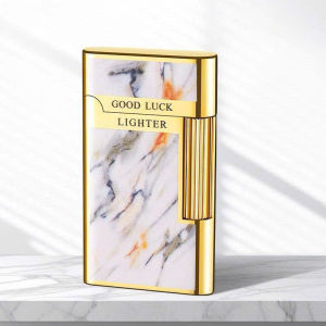 ( HT TRÙM SỈ ) Vỏ kim loại vân gạch men sang trọng cao cấp dupont nhiều màu kiêm bật lửa mẫu D-21 kim loại