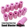 ZTTEBE Portable Durable Cabinet Machine Sandblaster Nozzle Ceramic Sand Blaster Nozzles 4.5mm/5mm/6mm/7mm Pneumatic Sandblasting Tips. 
