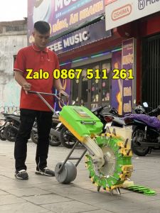 Máy gieo hạt 14 mỏ inox 2 chức năng bón phân tỉa hạt