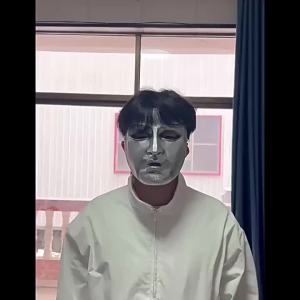 Halloween Easter Baldwin IV cosplay Resin Craft Mask for Prom Party Costume