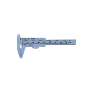 Double Scale Plastic Verniers Calipers with 0.1mm Resolution High Accuracy Verniers Calipers Device for Precise Measurement