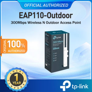 【READY STOCK】TP-Link EAP110-Outdoor 300Mbps Wireless N Outdoor Access Points 24V Passive PoE Easily Wall or Ceiling Mount Free EAP Controller SoftwareLong Range Outdoor WiFi Piso WiFi / Public WiFi/WISP Use WiFi Hotspot Outdoor AP