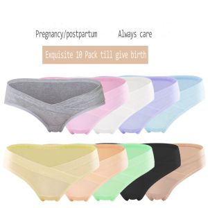 ANGEL MOMMY 3PCS Celana Dalam Hamil Jumbo Bahan Katun Seamless Low Waist Elastis Briefs 20020