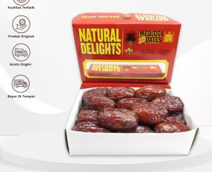 Kurma Medjool Natural Delights 500gr - Medjool California Original - Medjool Premium - ALELAL STORE