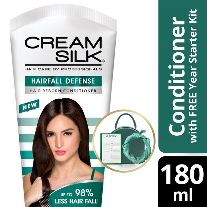 CREAM SILK HAIR CONDITIONER HAIR FALL DEFENSE 180ML .x 2