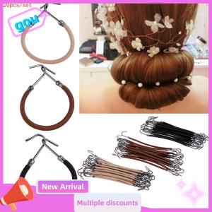 gou 20Pcs Ponytail Hooks Headband Hair Claw Hair Clips Rubber Bands Hair Braid Hair