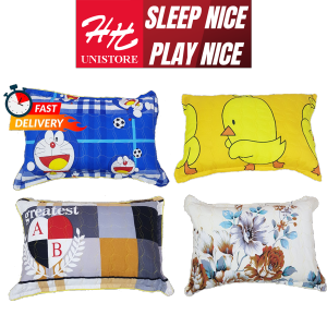 Gối Nằm Tiết Kiệm Vải Kate Nhiều Họa Tiết Đẹp Hy&Han Unistore