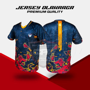 Jersey Dryfit Pria Running Sepak Bola Futsal Baju Olahraga Lari Lengan Pendek Pria Premium