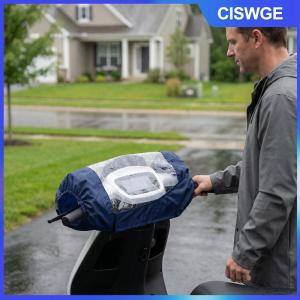 CISWGE Vỏ chống bụi chống nước bảo vệ xe scooter điện vỏ che bảng điều khiển xe đạp phụ kiện xe đạp dễ lắp đặt chống gió
