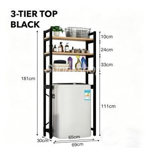 Washer Dryer Rack Washing Machine Front Load Stacker Floor Standing Balcony Shelf Space Organiser