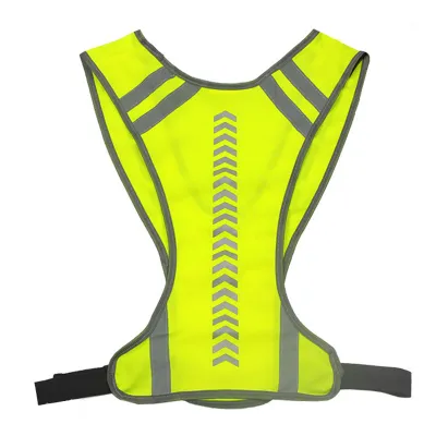 【Top-rated】 Motorcycle Safety Jacket Visible Reflective Vest Working Clothes Night Security Running Cycling Coat