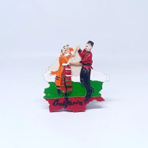 Fridge Tempelan Magnet Kulkas Souvenir Negara Bulgaria Bulgary Orang Dansa 155