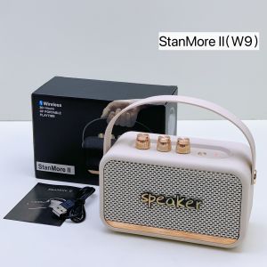 ลำโพงบลูทูธพกพา รุ่น W9 ขนาดพกพา เสียงดี เบสแน่น พร้อมที่หิ้ว ดีไซน์สวย รุ่นใหม่ล่าสุด