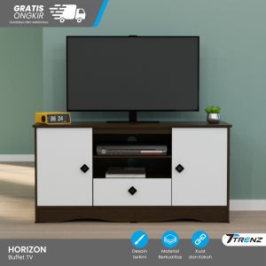 Trenz Furniture - Rak TV Minimalis Buffet Meja TV Termurah Lemari RTV Horizon