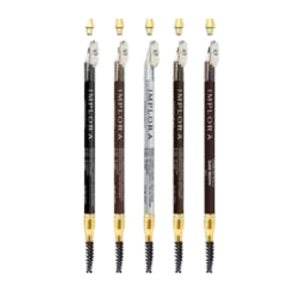 IMPLORA Eye Brow Pencil 2 IN 1 ( PENSIL + SERUTAN + SIKAT ) ORIGINAL