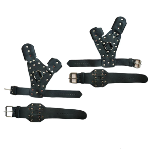 Fishing Handguard Built-in Steel Plate Hand Wrist Guard Bracers Fishing Wristband Accessories for Left or Right Hand