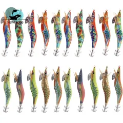 3.5# High Quality Japanese Material Luminous Wooden Shrimp Fishing