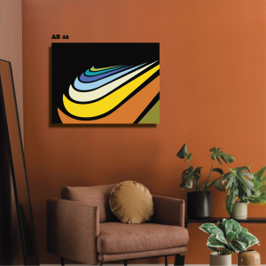 Poster Kamar Desain Abstrak Minimalis Ukuran 20x30 Pajangan Rumah Keren Wirar Store