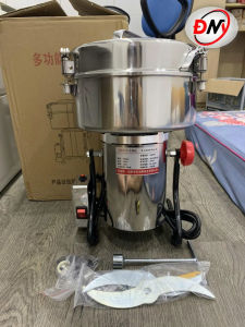 [Hàng Chính Hãng] Máy Xay Bột Khô Ngũ Cốc Tam Thất 4500A - Máy Xay Thuốc Bắc Thảo Dược Có Video Hướng Dẫn