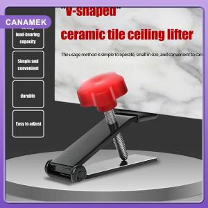 【CANAMEK】 V-type Adjustable Tile Height Regulator Wall Tile Locator Super Load-bearing 250KG Tile Lift Leveling Device Construction Tools