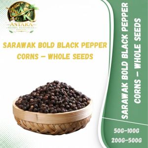 Black Pepper whole Lada Hitam 50g-100G-200G (Premium Quality) Sarawak