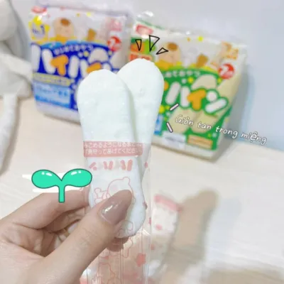 [Lẻ 1 gói] Bánh gạo tươi Haihain Nhật cho bé từ 7 tháng tuổi