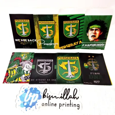 Amplop persebaya bonek (1 pack isi 8)