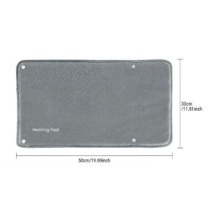 แผ่นร้อนไฟฟ้า ซักได้  เอว-หลัง-ท้อง พร้อมเครื่องอุ่นมือ USB - กำมะหยี่ Graphene บำบัดความร้อน ลดอาการปวดกล้ามเนื้อ และรักษาอาการปวดประจำเดือน