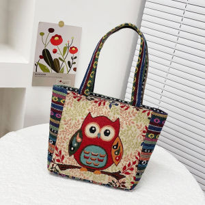 Bộ sưu tập Túi tote nhiều hình phong cách Hàn quốc túi vải nữ đeo vai Túi tote túi vải canvas thổ cẩm