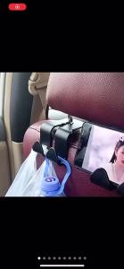 【New】Car Headrest Hook Multi-Purpose Hanger For Bags Clothes Groceries Seat Organizer