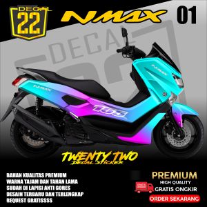 Decal Nmax Old Decal Nmax Full Body Dekal Nmax Stiker Nmax Full Body kode 01 twenty two design