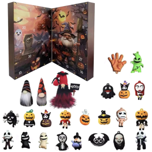 Halloween Advent Calendar 2025 24 Days Countdowns Calendar Halloween Daily Surprise For Kids Home Decoration
