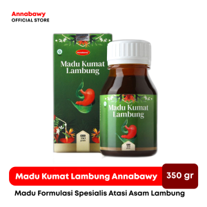 Madu Kumat Lambung Annabawy 350gr - Solusi Atasi Asam Lambung dan Maag Kronis