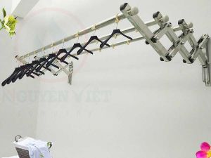 Giàn phơi thông minh gắn tường Giá Phơi Đồ Inox Co Giãn Thông Minh - 120Cm Cao Cấp Công Nghệ NHẬT BẢN Giàn Phơi Đồ Đa Năng Gấp Gọn Bền Đẹp Tiết Kiệm Diện Tích Giá Treo Quần Áo Hiện Đại Giàn Phơi Không Rỉ Hàng Chính Hãng Bảo Hành 5 Năm