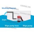 Promo Pompa Air Submersible Water Bilge Pump 12V 1100GPH - CH8028. 