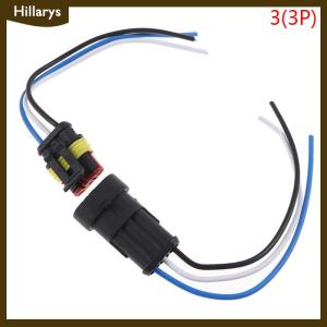 [Hillarys] 1 2 3 4 5 6Pin Female Male Waterproof Electrical Cable Auto Connector Car Plug