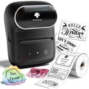 Phomemo M108 Portable Label Sticker PrinterBluetooth Inkless Thermal Printer