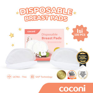 COCONI Disposable Ultra-thin  Breast Pad |  Busa Penyerap ASI 100 Pcs