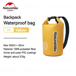 Drybag Waterproof Naturehike CNK2300BS017 Dry Bag Anti Air Tas Ransel Punggung Motor Camping Hiking Anti Air Carrier Ultralight Ringan Drybag Backpack Hujan