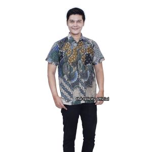 Couple Batik Atasan Pria Wanita Minimalis Trendy