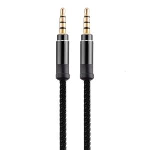 3.5Mm Để 3.5Mm Cáp âm thanh nổi 3.5Mm 1/8 "Nam Để 3.5Mm 1/8" TRS đầu đực Nylon Braideds Cáp Cho Guitar Máy Tính Xách Tay Nhà Hát